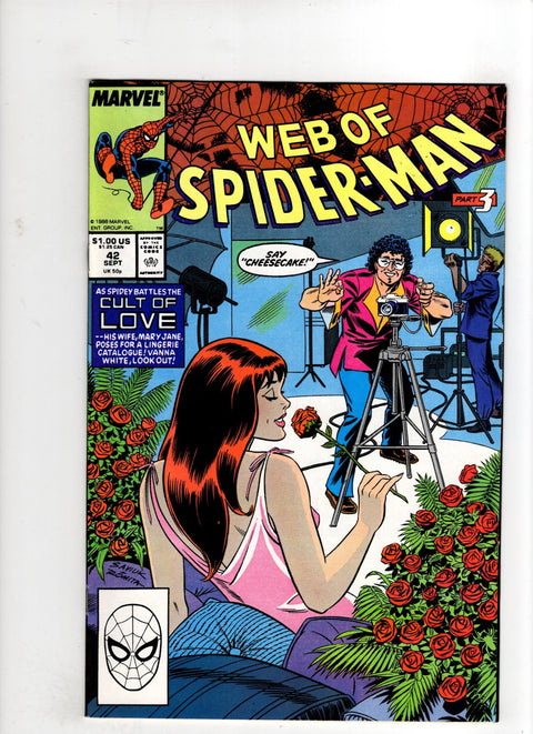 Web of Spider-Man, Vol. 1 #42 (1988)      Buy & Sell Comics Online Comic Shop Toronto Canada