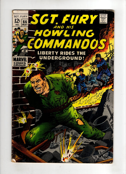 Sgt. Fury and His Howling Commandos #66 (1969)     Buy & Sell Comics Online Comic Shop Toronto Canada