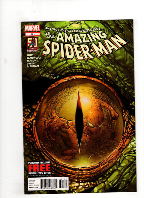 The Amazing Spider-Man, Vol. 2 #691 (Cvr A) (2012) Giuseppe Camuncoli  A Giuseppe Camuncoli  Buy & Sell Comics Online Comic Shop Toronto Canada