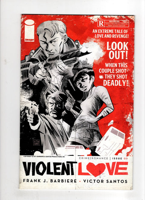 Violent Love #1 (Cvr B) (2016) Victor Santos  B Victor Santos  Buy & Sell Comics Online Comic Shop Toronto Canada