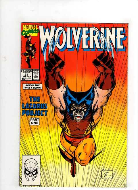 Wolverine, Vol. 2 #27 (Cvr A) (1990)   A   Buy & Sell Comics Online Comic Shop Toronto Canada