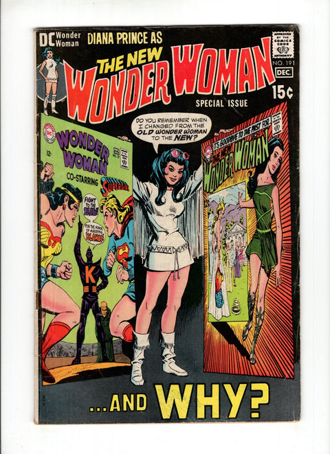 Wonder Woman, Vol. 1 #191 (1970)      Buy & Sell Comics Online Comic Shop Toronto Canada