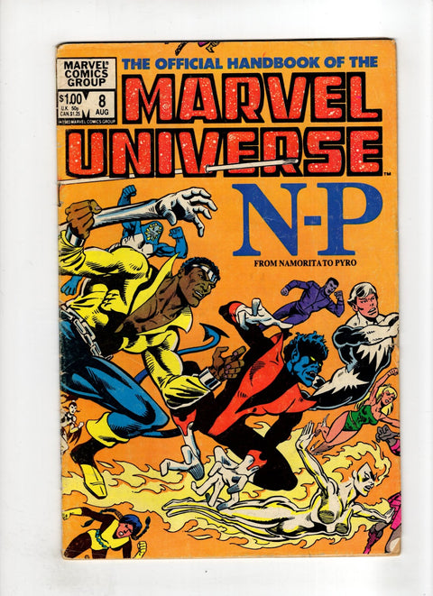 Official Handbook of the Marvel Universe, Vol. 1 #8 (Cvr A) (1983)  A   Buy & Sell Comics Online Comic Shop Toronto Canada