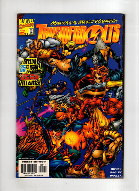 Thunderbolts, Vol. 1 #25 (1999)     Buy & Sell Comics Online Comic Shop Toronto Canada