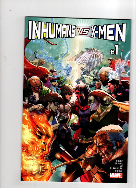 Inhumans vs. X-Men #1 (Cvr A) (2016) Leinil Francis Yu  A Leinil Francis Yu  Buy & Sell Comics Online Comic Shop Toronto Canada