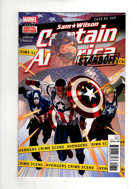 Captain America: Sam Wilson #8 (Cvr A) (2016) Paul Renaud A Paul Renaud  Buy & Sell Comics Online Comic Shop Toronto Canada