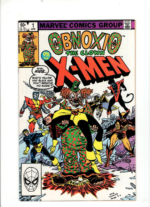 Obnoxio The Clown vs. The X-Men #1 (Cvr A) (1983)   A   Buy & Sell Comics Online Comic Shop Toronto Canada