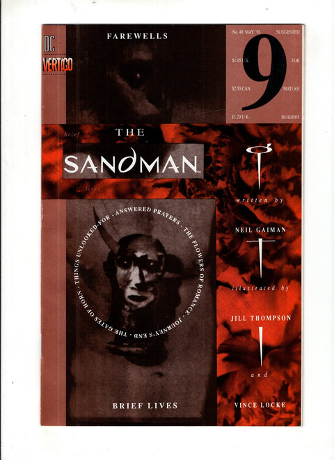 The Sandman, Vol. 2 #49 (1993)      Buy & Sell Comics Online Comic Shop Toronto Canada