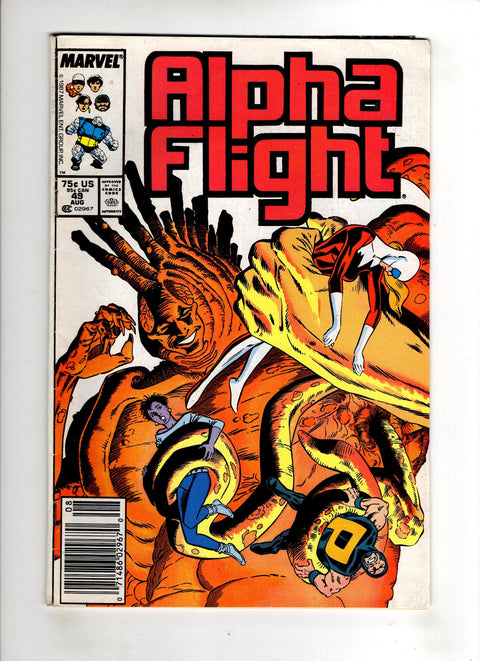 Alpha Flight, Vol. 1 #49 (1987) Newsstand Edition  Newsstand Edition  Buy & Sell Comics Online Comic Shop Toronto Canada
