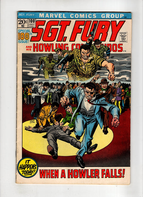 Sgt. Fury and His Howling Commandos #100 (1972)     Buy & Sell Comics Online Comic Shop Toronto Canada