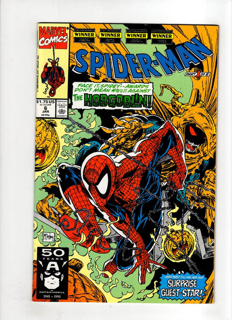 Spider-Man, Vol. 1 #6 (1990)     Buy & Sell Comics Online Comic Shop Toronto Canada