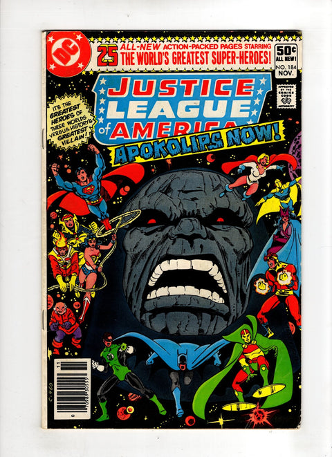 Justice League of America, Vol. 1 #184 (1980) Newsstand Edition  Newsstand Edition  Buy & Sell Comics Online Comic Shop Toronto Canada