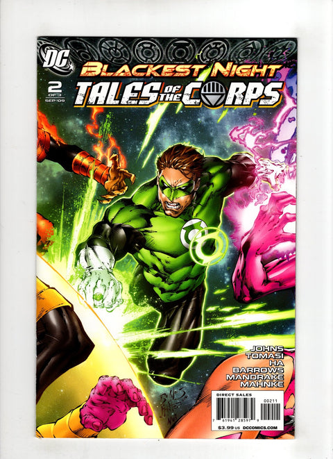 Blackest Night: Tales of the Corps #2 (Cvr A) (2009) Ed Benes A Ed Benes  Buy & Sell Comics Online Comic Shop Toronto Canada