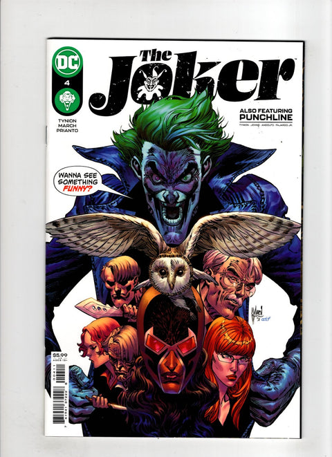 The Joker, Vol. 2 #4 (Cvr A) (2021) 1st cameo app. Talon (James Gordon, Jr.)  A Guillem March  Buy & Sell Comics Online Comic Shop Toronto Canada