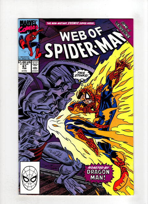 Web of Spider-Man, Vol. 1 #61 (1989)     Buy & Sell Comics Online Comic Shop Toronto Canada