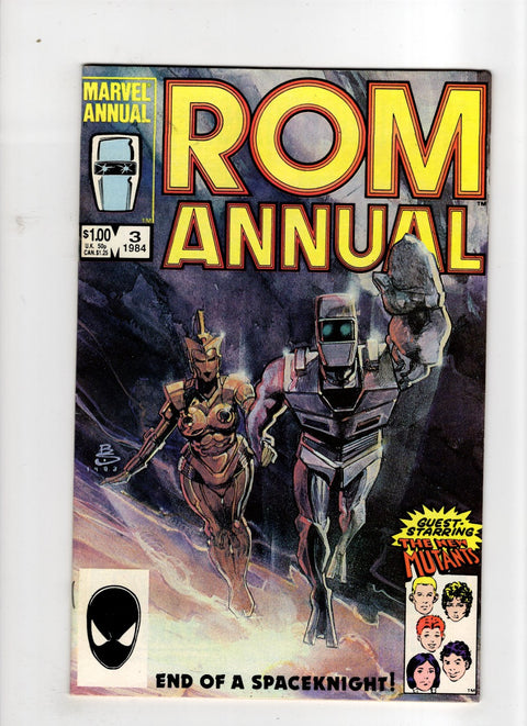 Rom, Vol. 1 Annual (Marvel) #3 (1984)      Buy & Sell Comics Online Comic Shop Toronto Canada