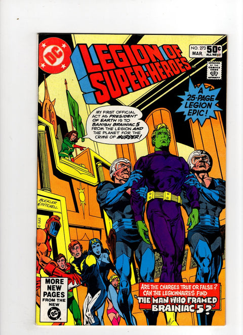 Legion of Super-Heroes, Vol. 2 #273 (1981)      Buy & Sell Comics Online Comic Shop Toronto Canada