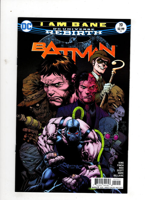 Batman, Vol. 3 #19 (Cvr A) (2017) David Finch  A David Finch  Buy & Sell Comics Online Comic Shop Toronto Canada