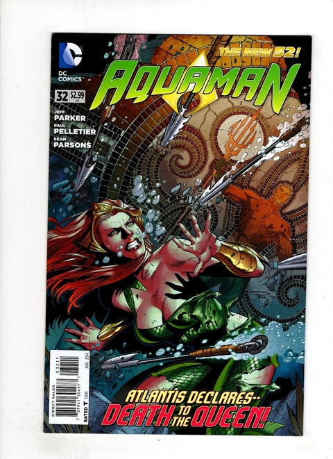 Aquaman, Vol. 7 #32 (Cvr A) (2014) Paul Pelletier A Paul Pelletier  Buy & Sell Comics Online Comic Shop Toronto Canada