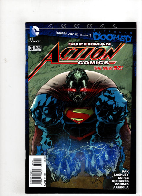 Action Comics, Vol. 2 Annual #3 (2014)      Buy & Sell Comics Online Comic Shop Toronto Canada