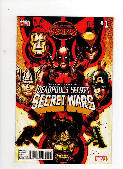 Deadpool's Secret Secret Wars #1 (Cvr A) (2015) Tony Harris  A Tony Harris  Buy & Sell Comics Online Comic Shop Toronto Canada