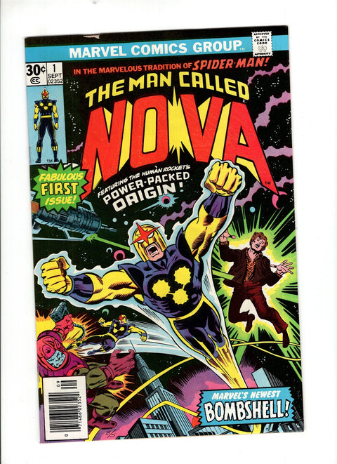 Nova, Vol. 1 #1 (Cvr B) (1976) UK Price Variant  B UK Price Variant  Buy & Sell Comics Online Comic Shop Toronto Canada