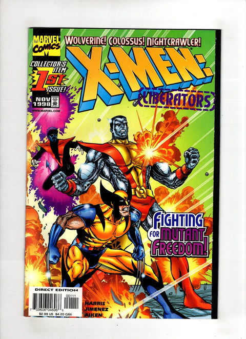 X-Men: Liberators #1 (1998)     Buy & Sell Comics Online Comic Shop Toronto Canada