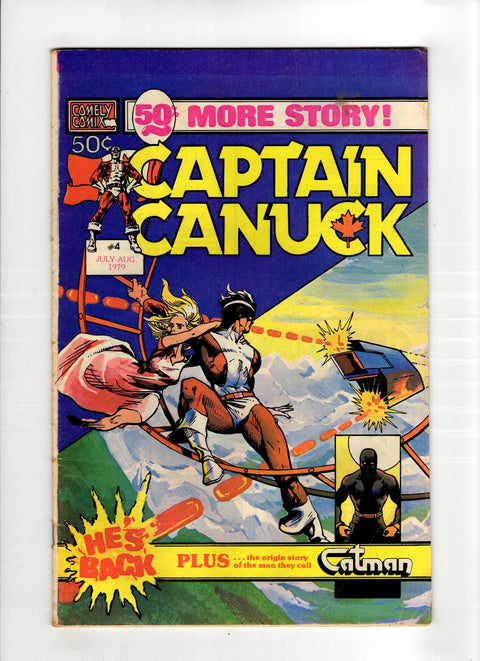 Captain Canuck #4 (1979)     Buy & Sell Comics Online Comic Shop Toronto Canada