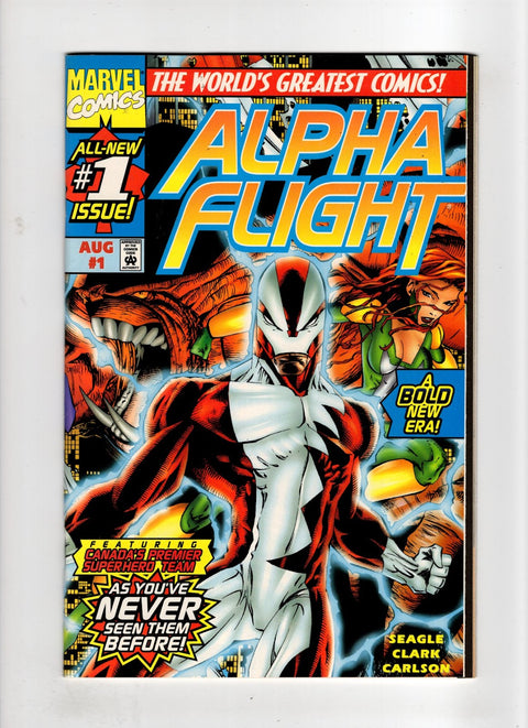 Alpha Flight, Vol. 2 #1 (Cvr B) (1997) Newsstand Edition  B Newsstand Edition  Buy & Sell Comics Online Comic Shop Toronto Canada