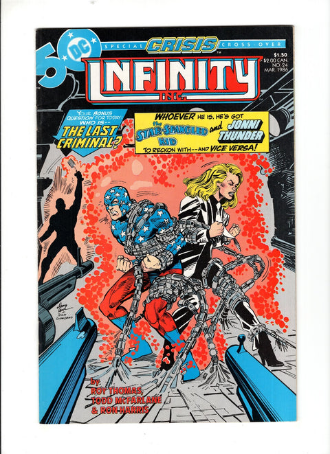 Infinity Inc., Vol. 1 #24 (1986) Todd McFarlane   Todd McFarlane  Buy & Sell Comics Online Comic Shop Toronto Canada