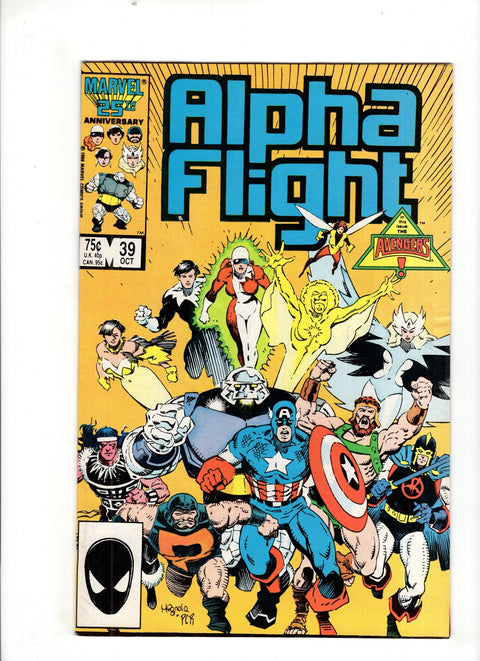 Alpha Flight, Vol. 1 #39 (Cvr A) (1986)   A   Buy & Sell Comics Online Comic Shop Toronto Canada