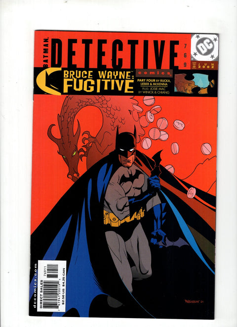 Detective Comics, Vol. 1 #769 (Cvr A) (2002) Andrew Robinson  A Andrew Robinson  Buy & Sell Comics Online Comic Shop Toronto Canada