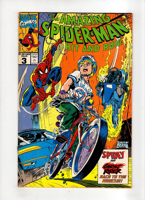 The Amazing Spider-Man: Hit and Run #3 (1991) English Canadian Edition  English Canadian Edition  Buy & Sell Comics Online Comic Shop Toronto Canada