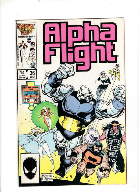 Alpha Flight, Vol. 1 #36 (Cvr A) (1986)   A   Buy & Sell Comics Online Comic Shop Toronto Canada