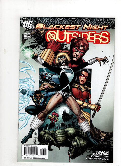 Outsiders, Vol. 4 #25 (2009)      Buy & Sell Comics Online Comic Shop Toronto Canada