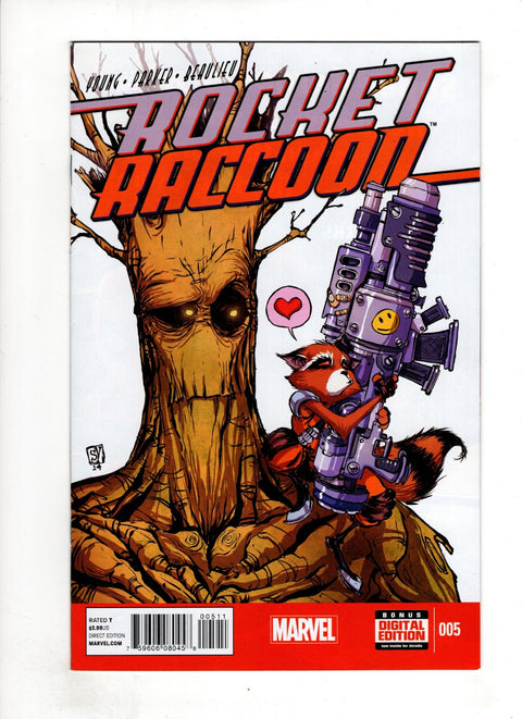 Rocket Raccoon, Vol. 2 #5 (Cvr A) (2014) Skottie Young A Skottie Young  Buy & Sell Comics Online Comic Shop Toronto Canada