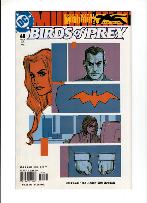 Birds of Prey, Vol. 1 #40 (2002)      Buy & Sell Comics Online Comic Shop Toronto Canada