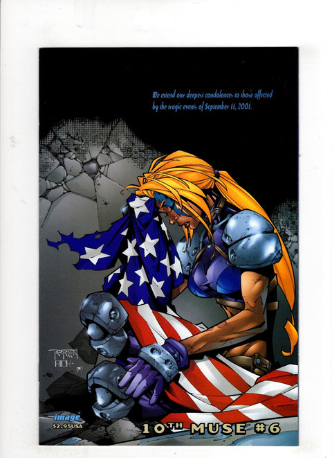 10th Muse, Vol. 1 #6 (Cvr B) (2001) September 11th Tribute  B September 11th Tribute  Buy & Sell Comics Online Comic Shop Toronto Canada