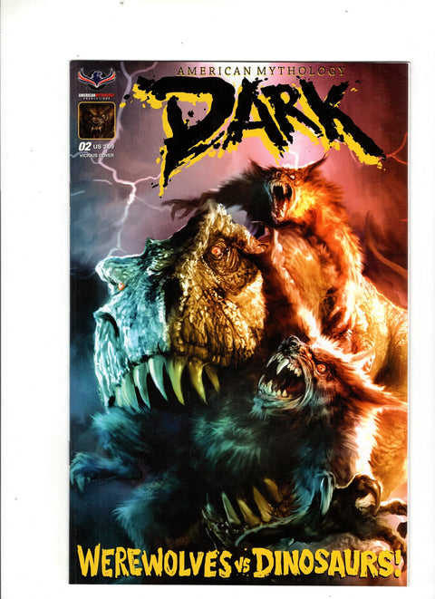American Mythology: Dark - Werewolves vs Dinosaurs! #2 (Cvr B) (2017) Vicious  B Vicious  Buy & Sell Comics Online Comic Shop Toronto Canada