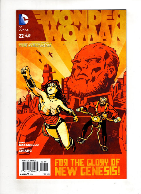 Wonder Woman, Vol. 4 #22 (Cvr A) (2013) Cliff Chiang A Cliff Chiang  Buy & Sell Comics Online Comic Shop Toronto Canada
