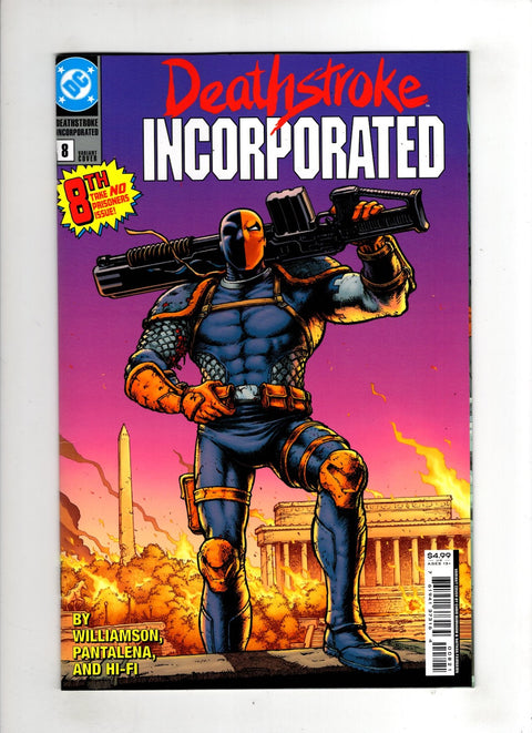 Deathstroke Inc. #8 (Cvr B) (2022) Chris Burnham Card Stock B Chris Burnham Card Stock  Buy & Sell Comics Online Comic Shop Toronto Canada