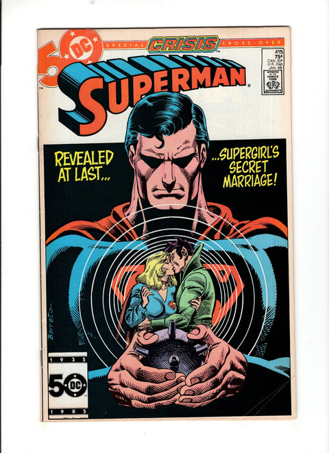 Superman, Vol. 1 #415 (1986)      Buy & Sell Comics Online Comic Shop Toronto Canada