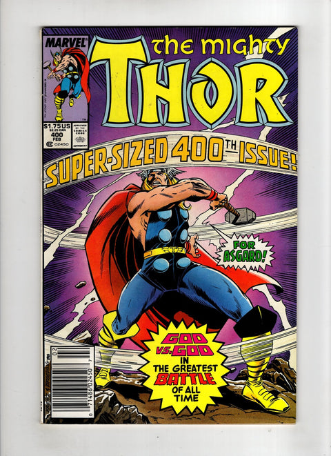 Thor, Vol. 1 #400 (1988) Newsstand Edition  Newsstand Edition  Buy & Sell Comics Online Comic Shop Toronto Canada