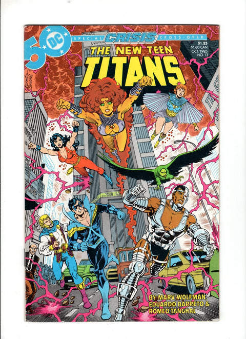 The New Teen Titans, Vol. 2 #13 (1985)      Buy & Sell Comics Online Comic Shop Toronto Canada