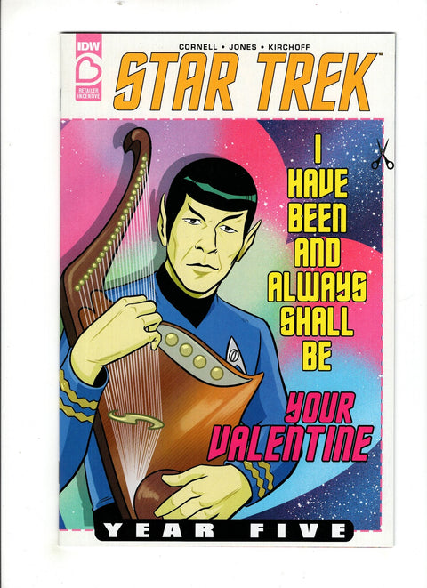 Star Trek: Year Five #0 (Cvr B) (2020) Valentines Day 10 Copy Incentive Charm  B Valentines Day 10 Copy Incentive Charm  Buy & Sell Comics Online Comic Shop Toronto Canada