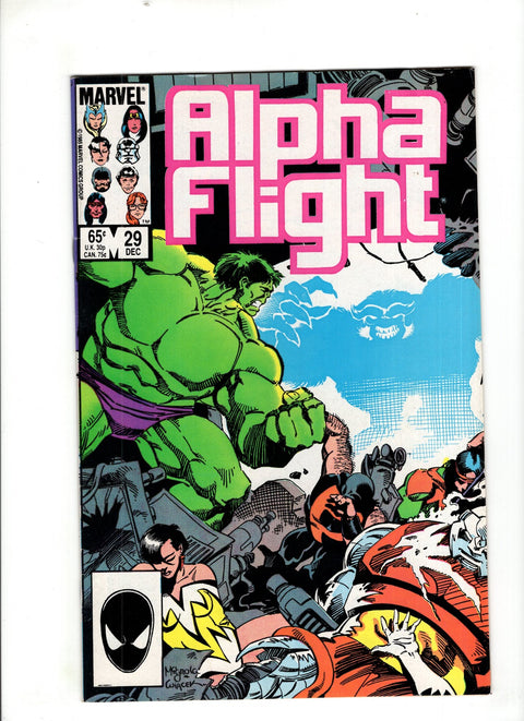 Alpha Flight, Vol. 1 #29 (Cvr A) (1985)   A   Buy & Sell Comics Online Comic Shop Toronto Canada