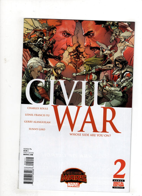 Civil War, Vol. 2 #2 (Cvr A) (2015) Leinil Francis Yu  A Leinil Francis Yu  Buy & Sell Comics Online Comic Shop Toronto Canada