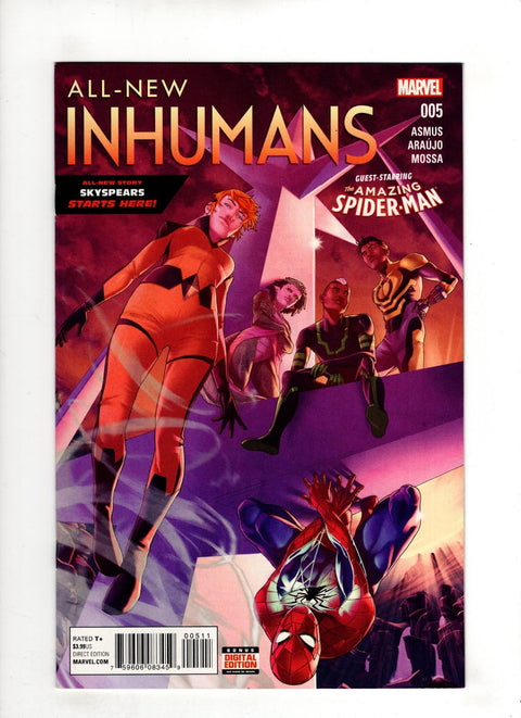 All-New Inhumans #5 (Cvr A) (2016) Jamal Campbell A Jamal Campbell  Buy & Sell Comics Online Comic Shop Toronto Canada