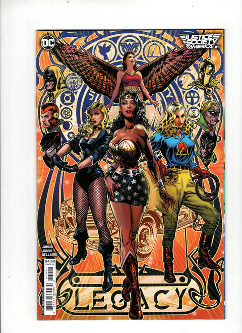 Justice Society of America, Vol. 4 #9 (Cvr B) (2024) Tony Harris Variant  B Tony Harris Variant  Buy & Sell Comics Online Comic Shop Toronto Canada