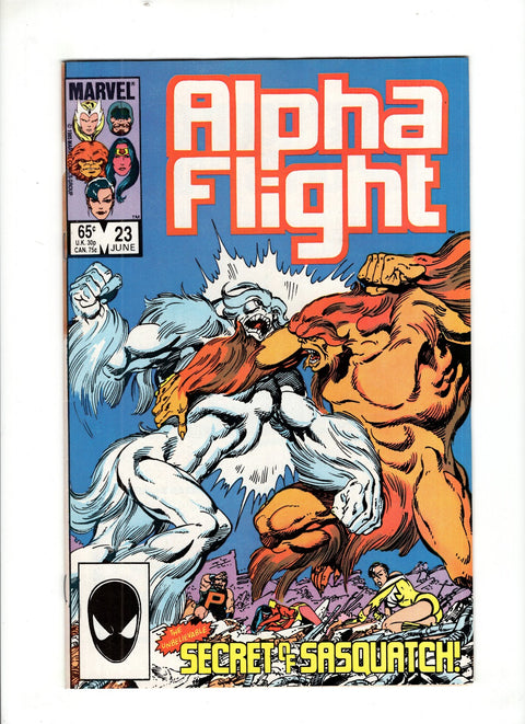 Alpha Flight, Vol. 1 #23 (Cvr A) (1985)   A   Buy & Sell Comics Online Comic Shop Toronto Canada